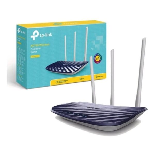 📶 Router WiFi de Doble Banda TP LINK AC750 Archer C20 📡